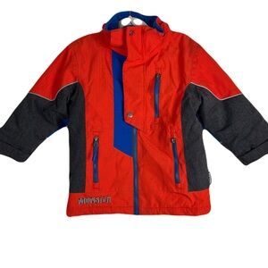 Monster brand kids ski jacket